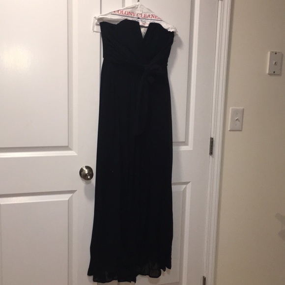 Navy formal gown - Picture 5 of 8